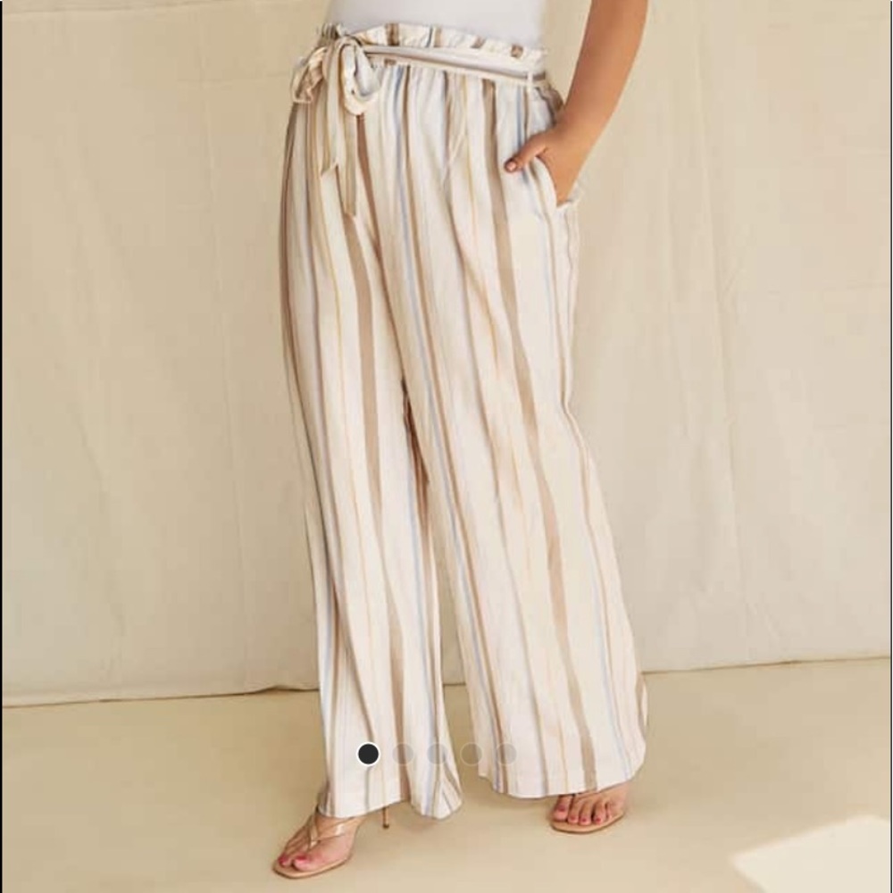 Striped Mia Pants